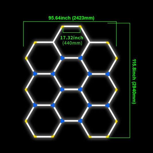 LED Beehive Light 242.5x294cm